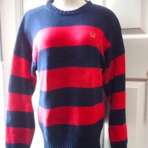 TOMMY HILFIGER MENS STRIPE KNITTED PULL OVER SWEATER